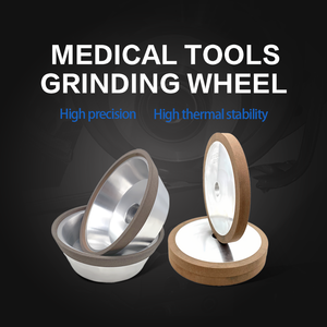 Muela abrasiva de diamante CBN con enlace de resina, muela abrasiva de tijeras médicas, muela abrasiva de cánula - Product Image 2