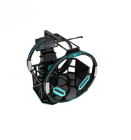 Plateforme de réalité virtuelle intérieure en fibre de verre à grande échelle pour les centres commerciaux et les parcs d'aventure