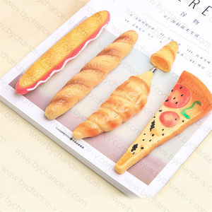 Idée cadeau pour les invités de la fête baguette pizza tranche croissant hotdog en forme de stylo à bille drôle pour les prix du <span class=keywords><strong>concours</strong></span> de la saison des fêtes - Product Image 5