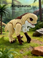 Figura de Dinosaurio Tiranosaurio Mutante Alienígena Articulado Impreso en 3D Personalizado para Exhibición en Jurassic World