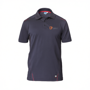 Ttake Polo Shirt Short Sleeve Blue 3XL <b>Performance</b> <b>Wear</b> - Product Image 2