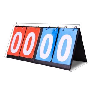 Latest Multi Sports Score Flip Scoreboard with Number Cards Foldable Plastic Portable Desktop <b>Board</b> <b>Black</b> - Product Image 6