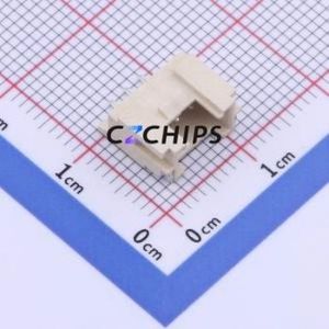 WAFER-HY2.0-3PWB Wire-to-Board Pin Header SMD,P=2mm,Horizontal Mount Connector 1x3P 2mm Horizontal Mount HY - Product Image 1
