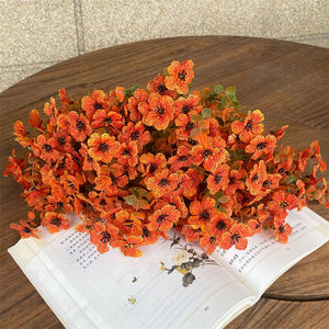 Hierba verde artificial eucalipto Rosa Gypsophila Calla flores de lirio para boda y decoración del hogar para la decoración de la Mesa de la sala de estar - Product Image 2