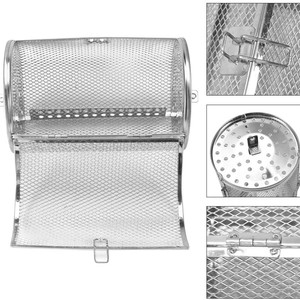 Canasta Giratoria para Asar, Parrilla Giratoria <span class=keywords><strong>de</strong></span> Acero Inoxidable con Rotación <span class=keywords><strong>de</strong></span> 360 Grados para Horno - Product Image 2