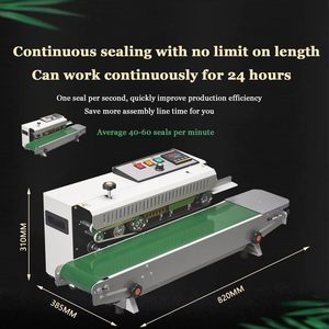 Máquina Selladora Semiautomática de Banda Continua de Alta Calidad al por Mayor para Bolsas de Plástico y Empaquetado de Alimentos en Film - Product Image 6