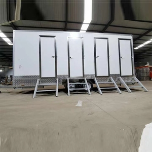 Remolque de Baño Móvil de Diseño Moderno para Exteriores, Fabricado con Panel Sándwich - Precio Económico de Fábrica - Product Image 4