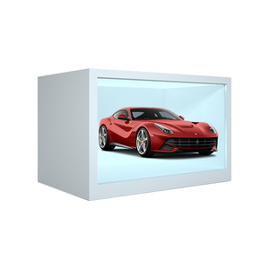 ตู้แสดงผล LCD โปร่งใสขนาด 98 นิ้ว ห้องโฮโลแกรม จอภาพ 3 มิติ ควบคุมด้วยเสียง AI ระบบสัมผัส แอนิเมชั่น CMS สำหรับกิจกรรม ตัวแทนจำหน่าย OEM - Product Image 6