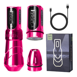 Machine à tatouer <span class=keywords><strong>sans</strong></span> <span class=keywords><strong>fil</strong></span> à alimentation électrique avec connecteur RCA et aiguilles à <span class=keywords><strong>cartouche</strong></span> – Pistolets à tatouer permanents - Product Image 2