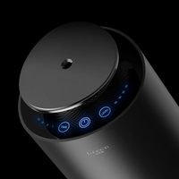 Diffuseur d'arômes de voiture portable rechargeable électrique alimenté par USB, purificateur d'air, écologique, fonctionnement automatique sans eau, métal
