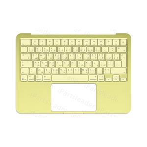 Nouveau pour MacBook Neo A3404 – Boîtier supérieur avec <span class=keywords><strong>clavier</strong></span> US, UK, arabe, danois, allemand, espagnol, <span class=keywords><strong>français</strong></span>, italien – Citrus 2026 - Product Image 3