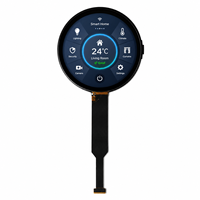 Module LCD TFT rond personnalisé de 1,8 pouce, 360x360 IPS, affichage complet, circuit intégré de pilote ST77916 pour montre intelligente, usage industriel et portable