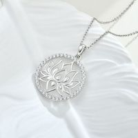 LULUFOCUS Bijoux fins, nouvelle mode, collier vintage avec élément nœud celtique, collier rond en argent sterling avec pentagramme