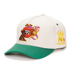 Gorra de Béisbol Blanca con Logotipo, 5 Paneles, Algodón Estructurado, Bordado 3D, Gorras de Papá con Visera Curva para Hombre - Product Image 4