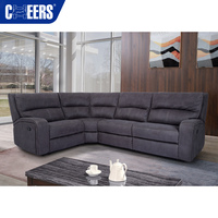 Canapé d'angle modulable MANWAH CHEERS, design luxueux personnalisé, canapé inclinable manuel, meubles d'angle, canapé d'angle, canapé d'intérieur, canapé de salon