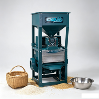 Décortiqueuse de riz agricole diesel/électrique à basse température, avec séparateur amélioré en acier au manganèse, faible taux de bris, économe en énergie et stable pour le traitement