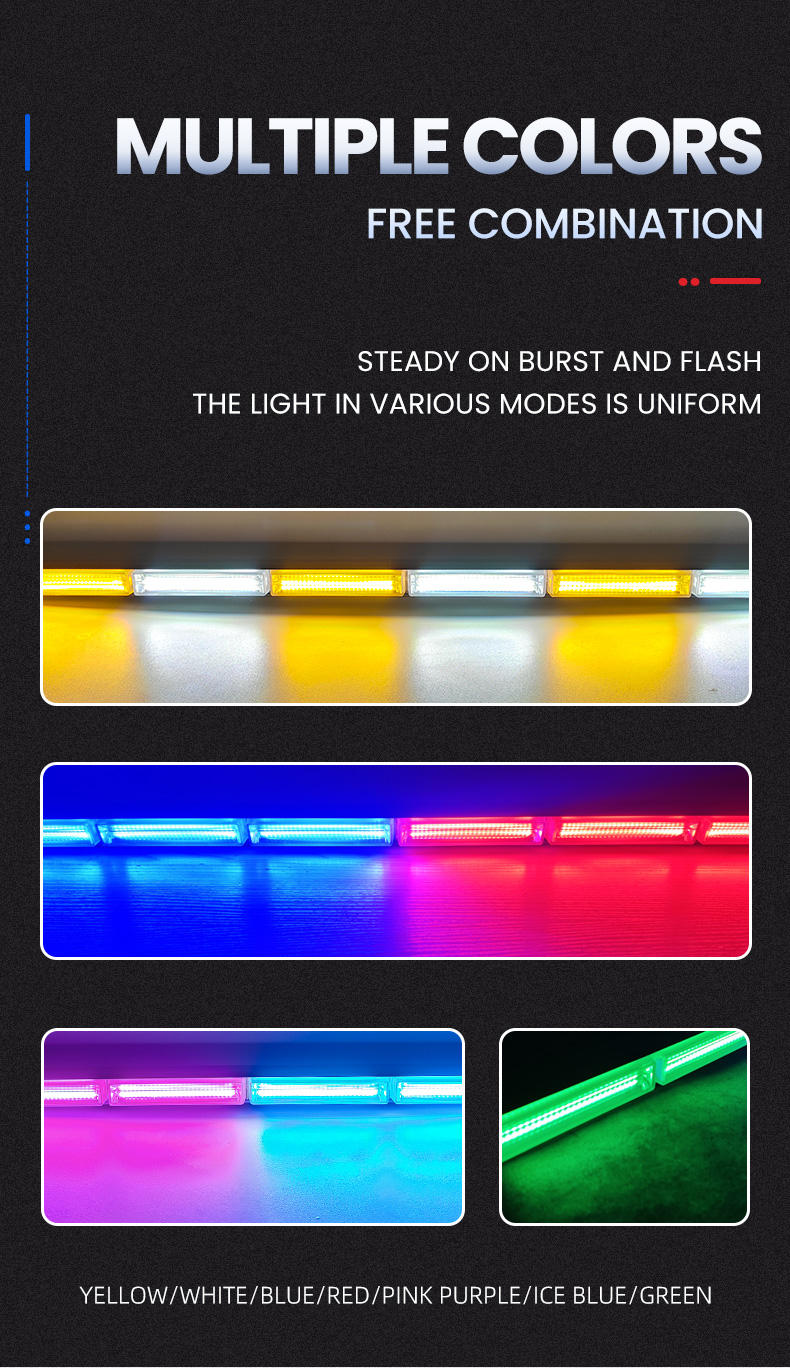 7 COLORS FOR CUSTOMIZATION