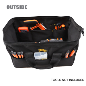 OEM Customized Multi-Functional Electrician <b>Tool</b> <b>Bag</b> with 13compartments, durable Wear-Resistant <b>tool</b> <b>bag</b> for men - Product Image 3