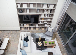 Hệ thống kệ sách toàn tường cao cấp đơn vị Kệ sách treo tường cho tủ phòng khách - Product Image 5