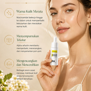 KORMESIC - Suero Facial Iluminador con Niacinamida de 10 ml, Certificado por Bpom, Esencia Blanqueadora, Hidratante y Reafirmante para Mujeres - Product Image 3