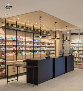 ตู้โชว์เครื่องประดับทันสมัย ทำจาก MDF และสแตนเลส เป็นมิตรกับสิ่งแวดล้อม รีไซเคิลได้ พร้อมไฟ LED สีขาวทอง สำหรับห้างสรรพสินค้า - Product Image 5