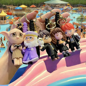 พวงกุญแจ PVC กันน้ำ ลายการ์ตูน 3 มิติ นูนลาย แฮร์รี่ ดีน สถาบันเวทมนตร์ ซีรีส์ยอดนิยม สำหรับใส่รูปภาพดิจิทัล - Product Image 3