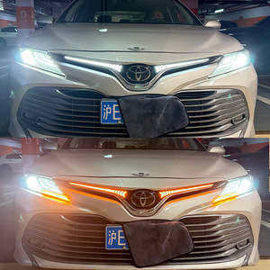 Toyota Camry 2018-2019 Grille <b>Light</b> Laser Style <b>Led</b> Trim <b>Cover</b> No Drill Installation Waterproof Sealed - Product Image 1