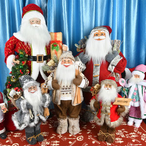 Babbo Natale musicale fatto a mano Animatronic per la fabbrica di natale-regali di Natale diretti sventolando babbo natale danza con musica - Product Image 1