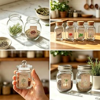 Étiquettes personnalisées pour pots et bouteilles d'épices, étiquettes vintage pour apothicaire, autocollants vintage pour pots, armoire à épices