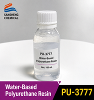 Résine polyuréthane à base d'eau pour revêtement du cuir, film brillant souple, résistant à l'abrasion et aux taches, dispersion de polyuréthane