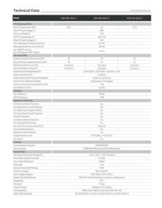 Convertisseur solaire triphasé Deye SUN-18/20/21K-G04-LV 18kw 20kw 21kw Wifi IP65 basse tension pour raccordement au réseau - Product Image 4