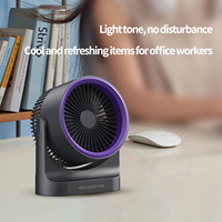Portable type-c lampe à LED ventilateur de refroidissement par Air réglage d'Angles multiples Mini ventilateur électrolytique de haute qualité pour batterie extérieure de voiture