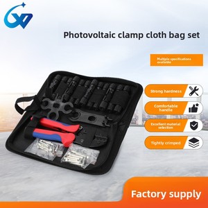 2.25/4/6 Square Meter Photovoltaic <b>Pliers</b> Clamp Cloth Bag <b>Set</b> With Male Female Butt Plug Solar Accessories Photovoltaic <b>Pliers</b> C - Product Image 2