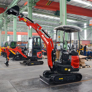 Mesin ekskavator Mini dengan fungsi ayunan samping 1, 5Ton-5Ton Motor pompa Gearbox Harga terbaik dari Eaton-6 Ton - Product Image 5