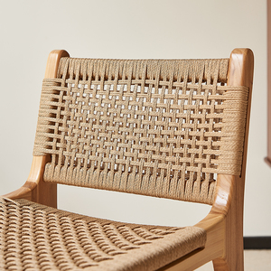 <span class=keywords><strong>Sillas</strong></span> <span class=keywords><strong>Altas</strong></span> <span class=keywords><strong>de</strong></span> <span class=keywords><strong>Comedor</strong></span> <span class=keywords><strong>de</strong></span> Diseño Reciente en Madera Maciza y Tejido <span class=keywords><strong>de</strong></span> Ratán para Ocio - Product Image 5