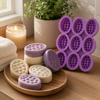 Moule en silicone pour savon de massage, moule à bougie, moule à résine, moule en silicone pour savon, moule en silicone pour la fabrication de savon et de cire