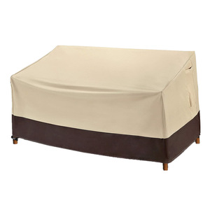 Housse imperméable et anti-poussière en tissu polyester Oxford 210D pour canapé de patio, banc, meubles d'extérieur - Product Image 2