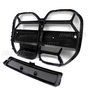 Rejilla Delantera para BMW Serie 4 G22 G23 430i M440i 2021-2023, Reemplazo de Rejilla CSL, Estilo Fibra de Carbono, Negro Brillante - Product Image 5