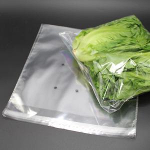 Impresión de Grabado Personalizada Transparente para Bolsas de Plástico para Productos Vegetales Hidropónicos CPP OPP PE Microperforadas para Uso <span class=keywords><strong>en</strong></span> Supermercados - Product Image 3