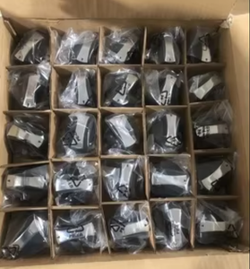 Kenop Plastik Industri Merah Berbintik Hitam Ukuran Besar Harga Pabrik Murah untuk Kabinet dan Peralatan Dapur Hotel - Product Image 2