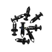 WJH Nouveaux clips d'aile en plastique Rivets de carrosserie Accessoires de fixation automatique avec 7661855 et 21075686 pour l'entretien des véhicules