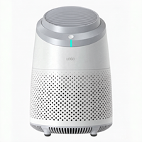 Purificateur d'air de bureau avec filtre HEPA H13, alimentation Type-C, faible bruit, purificateur d'air portable pour chambre à coucher, bureau, chambre de bébé