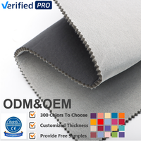 Tissu en maille tricotée en polyester avec mousse laminée et support en maille pour doublure de chaussures, rembourrage de sacs à dos, doublure de sacs et sellerie automobile