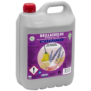 Precio de mercado conveniente del limpiador de pisos de la mejor calidad "LA OCA BRILLANT LAVANDA" 5 L con aroma persistente y agradable - Product Image 1