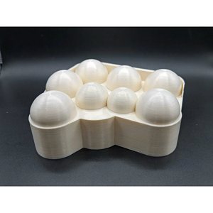 Accessorio per laboratorio di arti plastiche: template, cuneo e bicchiere stampato in 3D, a partire da 4,90 € l'uno. - Product Image 3