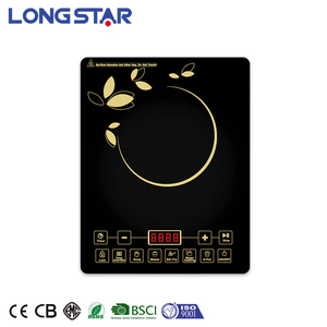 Màu đen Tấm Kính Pha Lê MỘT Lớp Điều Khiển Cảm Ứng Cảm Ứng Siêu Mỏng Nồi - Product Image 2