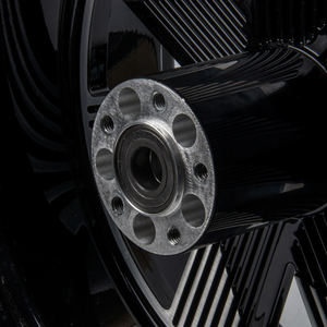 Ruedas de Motocicleta 3D Forjadas Personalizadas, Llanta Negra Delantera y <span class=keywords><strong>Trasera</strong></span> Tipo Molino de Viento <span class=keywords><strong>para</strong></span> <span class=keywords><strong>Harley</strong></span> <span class=keywords><strong>Davidson</strong></span> 2018-2024 Breakout Fatboy - Product Image 3