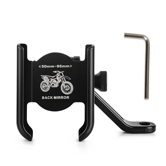 Factory Direct Sale Ultra Stable Motorcycle Handlebar Bike Phone Mount Holder Designed for Smartphones