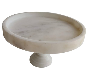 Nuevo Soporte para Pastel de Mármol de Alta Calidad con Diseño Moderno, Forma Redonda, Acabado Pulido, Hecho a Mano, AZHAR EXPORT - Product Image 4