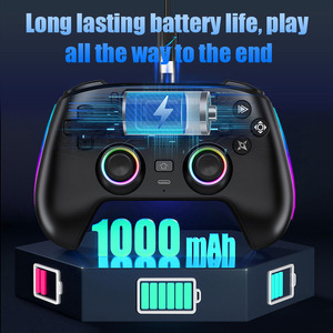 कस्टम डिजाइन 1000 माया हॉल जॉयस्टिक ट्रिगर पीसी के लिए वायरलेस बीटी गेम कंट्रोलर - Product Image 4